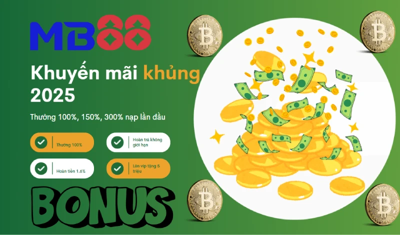 Chương trình khuyến mãi MB88 2025 - Ưu đãi khủng lên đến 300% 1 Giới thiệu chương trình khuyến mãi MB88 2025