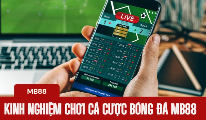 Cá cược bóng đá - Trải nghiệm thể thao trực tuyến đỉnh cao 3 Kinh nghiệm cá cược bóng đá MB88